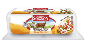 Image du produit : Färsk getost i rulle med honung, 125 g